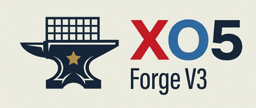 XO5 Forge V3 logo