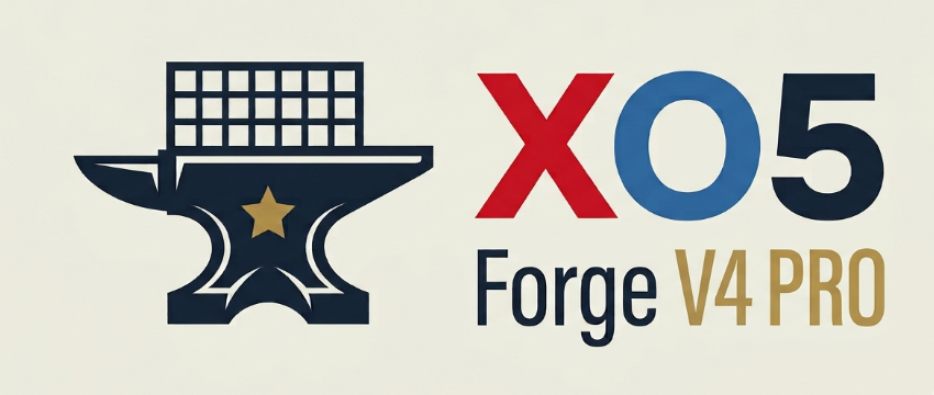XO5 Forge V4 PRO logo