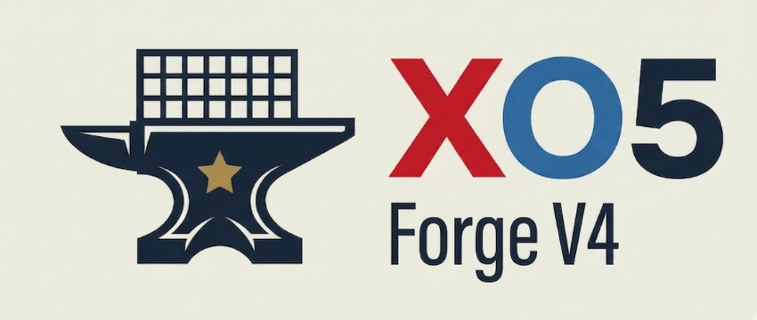 XO5 Forge V4 logo